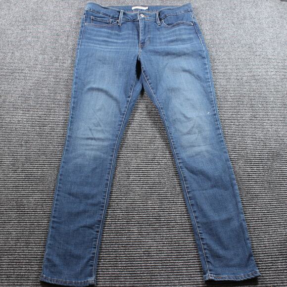 Levi's 311 Jeans Women's 31x32 Blue Shaping Skinny Stretch Denim - Picture 1 of 9